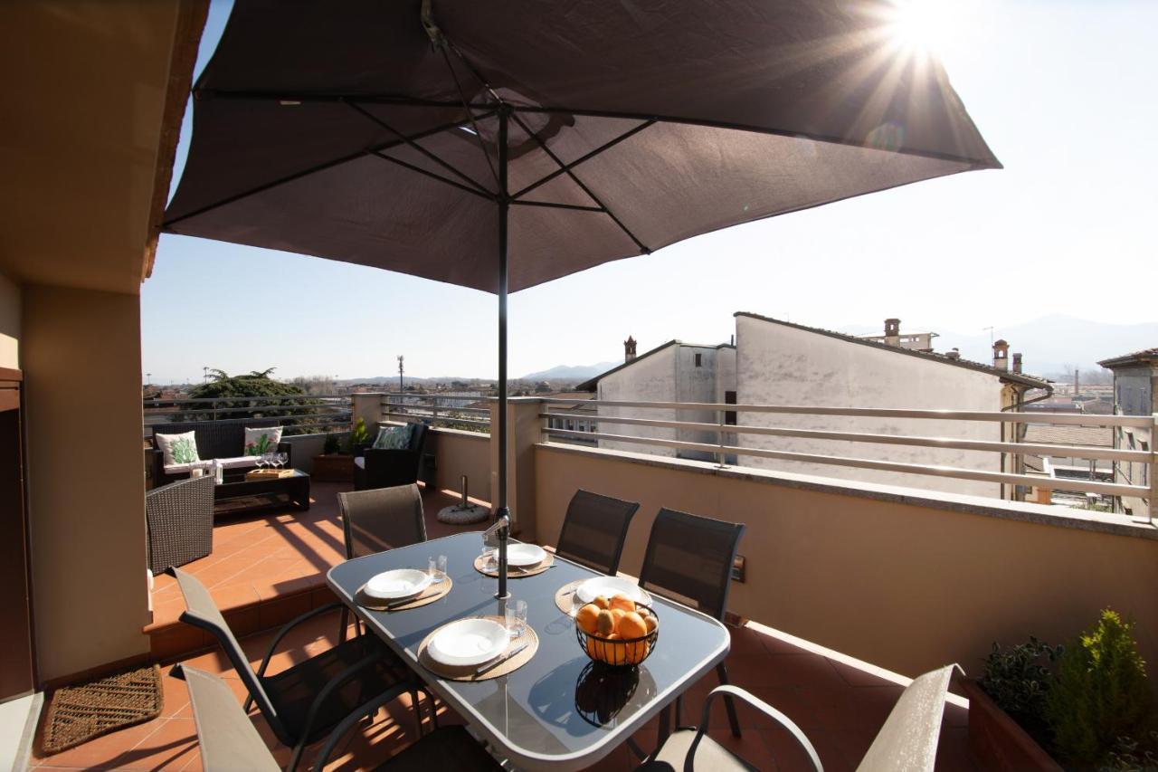 Rooftop Delight With Terrace 卢卡 外观 照片
